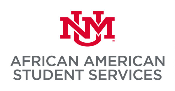 unm african american student services logo